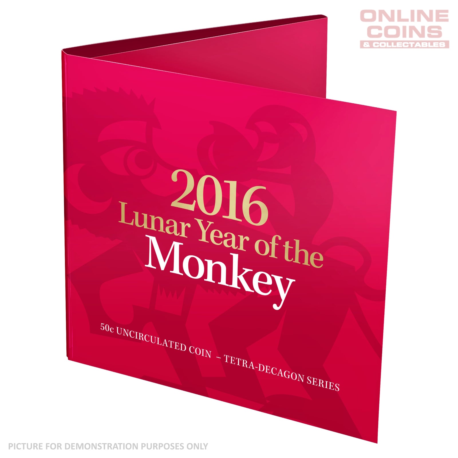 2016 50c Tetra-Decagon Monkey